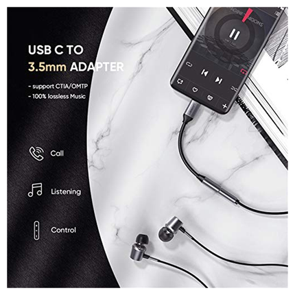 محول UGREEN من USB-C إلى مقبس سماعة رأس 3.5 ملم / 30632