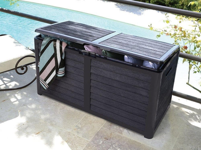 صندوق تخزين خارجي او داخلي - رمادي 420 لتر