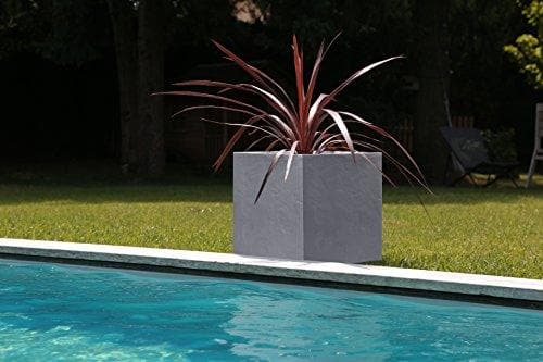 قوار نباتات إيدا - رمادي 31 لتر 39.5*39.5*43.5 سم