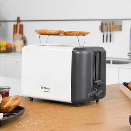 محمصة خبز البيضاء 970 واط من بوش -Bosch