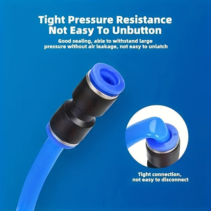 مجموعة توصيل هواء سريعة الإصدار – 90 قطعة (مقاسات 4/6/8/10/12 مم)