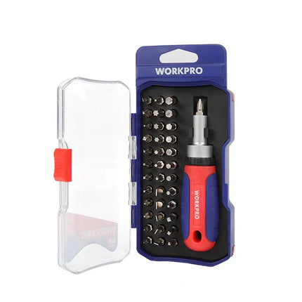 طقم مفكات براغي WORKPRO (٣٨ قطعة) | WP200517