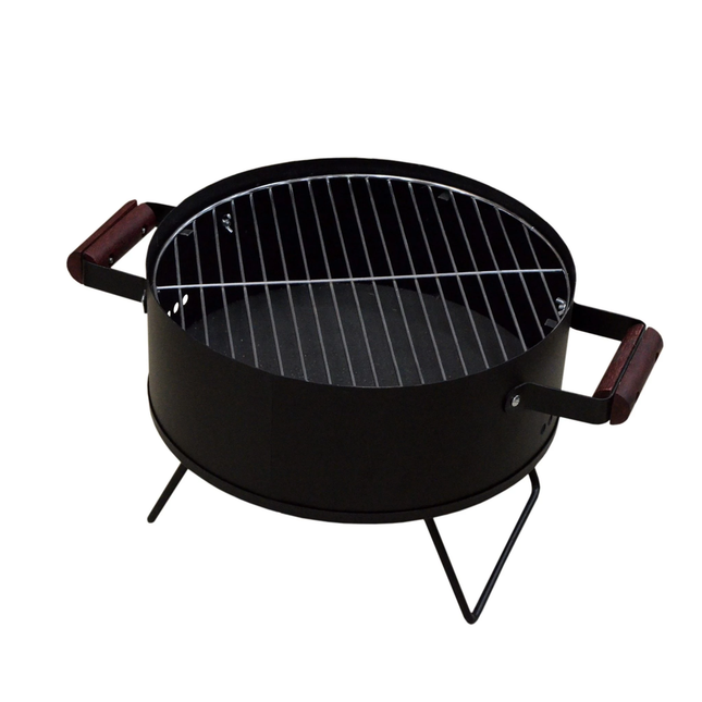 منقل شواء دائري مقاس 35 سم لشوي الطعام على الفحم