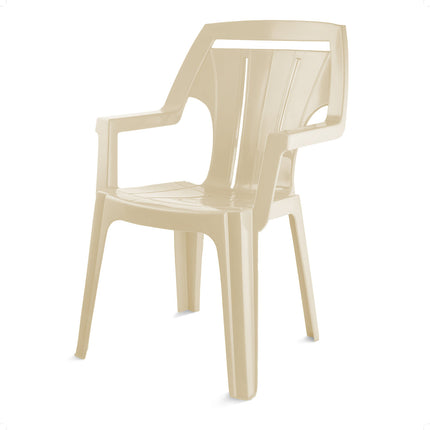 كرسي السلطان البلاستيكي للاستخدام الداخلي والخارجي من سامبا.