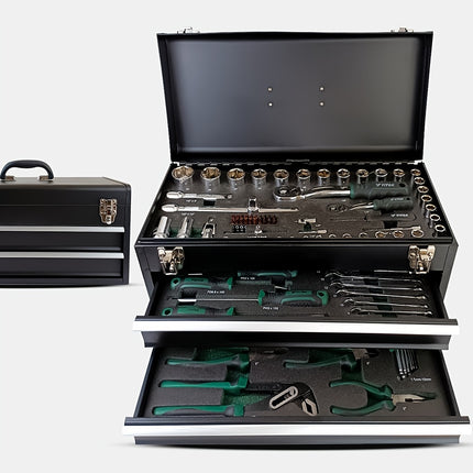 مجموعة أدوات يدوية احترافية – 106 قطعة صندوق عدة 106قطع
