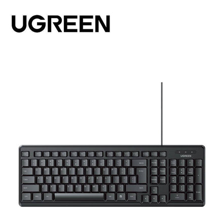 لوحة مفاتيح سلكية من UGREEN - إضاءة خلفية، هادئة، USB / 65771