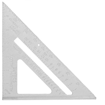 Triangle Hardware Store WORKPRO 7-inch Aluminum Marking Triangle (WP264007) – Amman Hardware stores