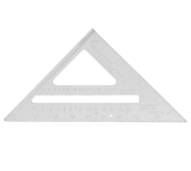 مثلث علام من الألومنيوم WORKPRO مقاس 180 مم (7 بوصات)