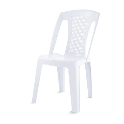 كرسي اوسكار البلاستيكي بدون أذرع - استخدام داخلي وخارجي من سامبا