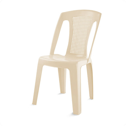 كرسي اوسكار البلاستيكي بدون أذرع - استخدام داخلي وخارجي من سامبا