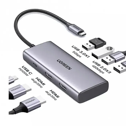 محول متعدد الوظائف 7 في 1 | UGREEN 35897