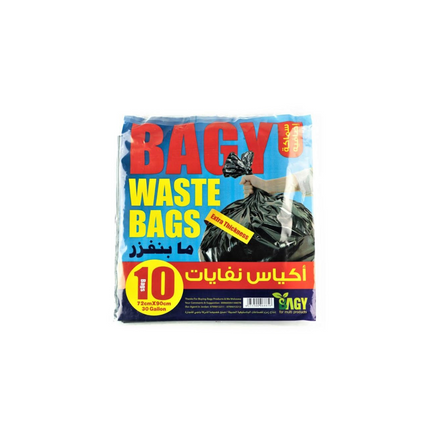 كيس نفايات باجي 90 * 70 سم _ 10 قطع