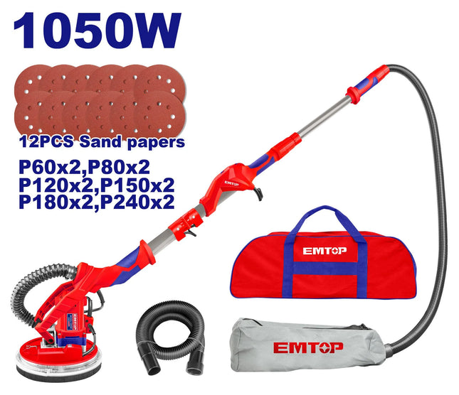 صنفرة الحوائط الجافة EMTOP 1050W