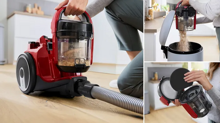 مكنسة كهربائية بوش Serie2 Red بدون كيس-Bosch