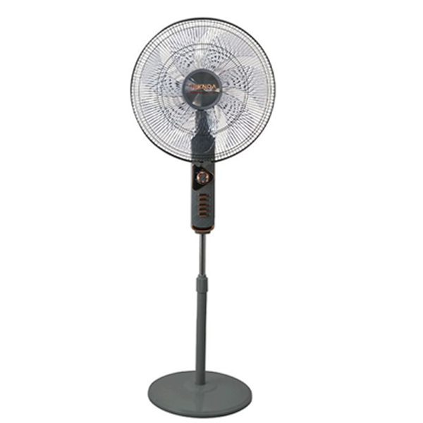 مروحة عمودية 18 انش بماتور نحاسي ولون مميز بـ7 فراشات عالية السرعة ماركة BRKNDA