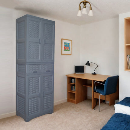 خزانة كلاسيك كبيرة مع درجين لتنظيم منزلك من سامبا