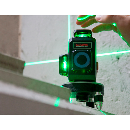 ليفيل ليزر 12 خط  لون أخضر مع ريموت كراون | CT44088-R TB