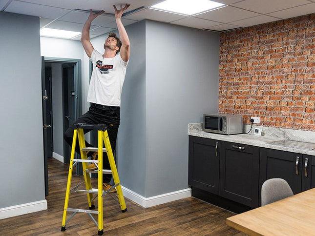 سلم  فايبر 4 درجات