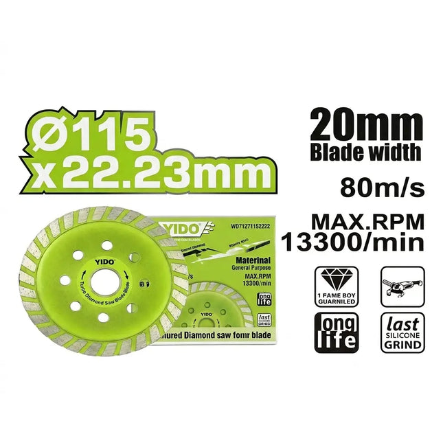 براشة باطون دبل 4.50" من فيدو (WD71271115222)