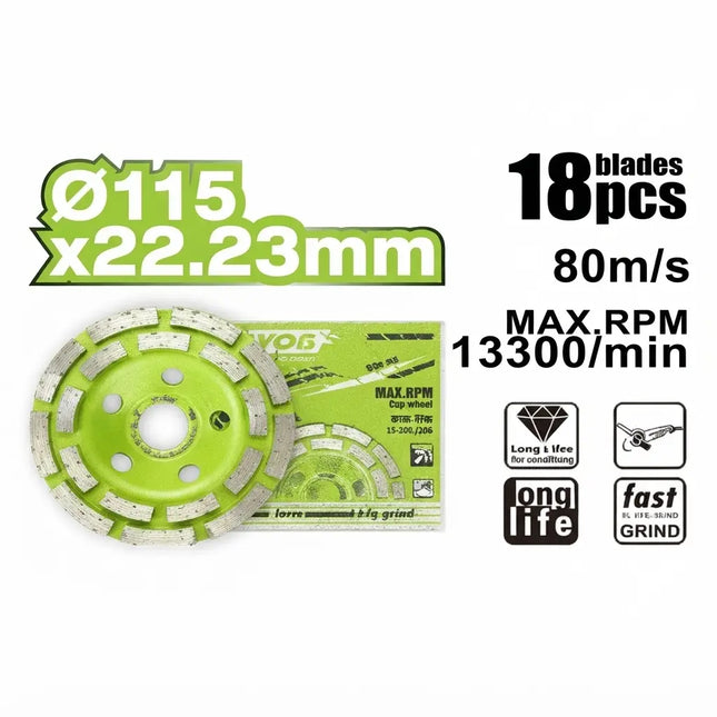 براشة باطون دبل 4.50" من فيدو (WD71272115222)