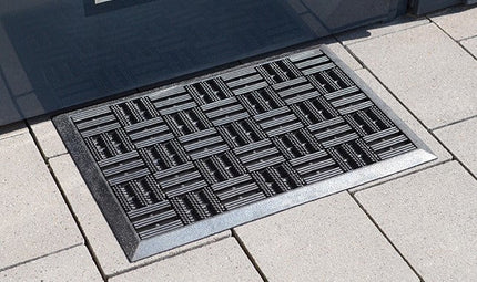 دعاسة مدخل مطاط 45*75 سم من Astra Dynamic - أسود