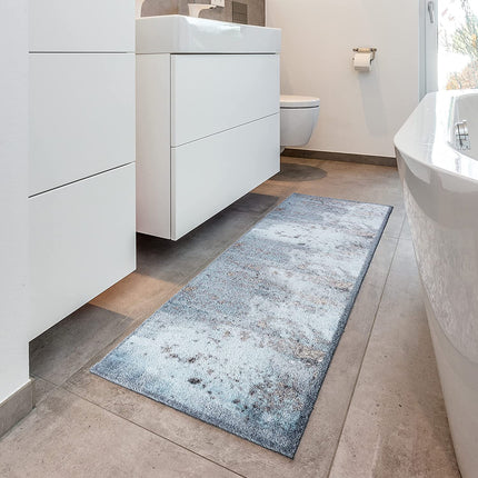 سجادة طويلة 50*150 سم من Astra Pure & Soft - أزرق فاتح