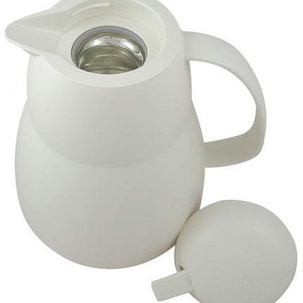 تيرموس سعة 1 لتر من Helios Zeo - أبيض