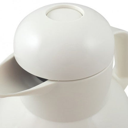 تيرموس سعة 1 لتر من Helios Day-Push - أبيض