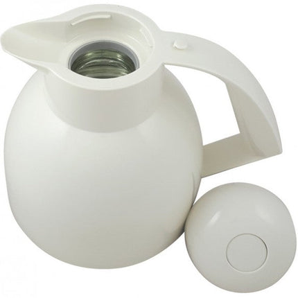 تيرموس سعة 1 لتر من Helios Day-Push - أبيض