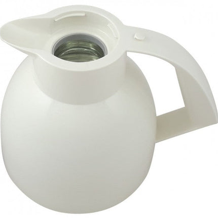 تيرموس سعة 1 لتر من Helios Day-Push - أبيض