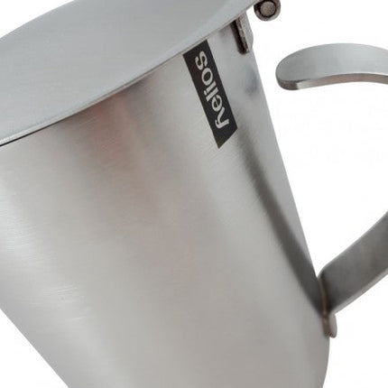 إبريق قهوة سعة 400 مل من Helios Serve - ستيل