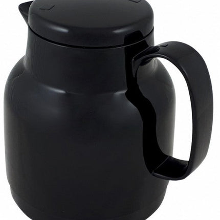 تيرموس بمصفاة سعة 1 لتر من Helios Mondo - أسود