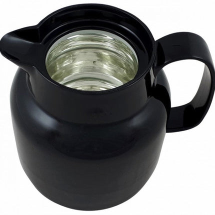 تيرموس بمصفاة سعة 1 لتر من Helios Mondo - أسود