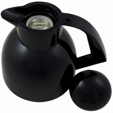 تيرموس سعة 1 لتر من Helios Day-Push - أسود