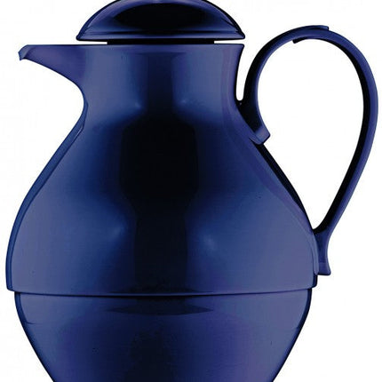 تيرموس بمصفاة سعة 1 لتر من Helios Nostalgie - أزرق داكن