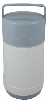 تيرموس رحلات سعة 1 لتر من Helios Picnic - رمادي