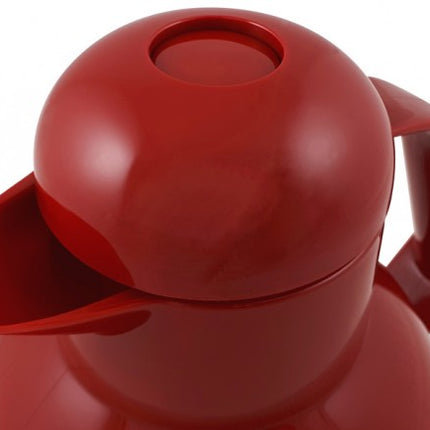 تيرموس سعة 1 لتر من Helios Day-Push - أحمر