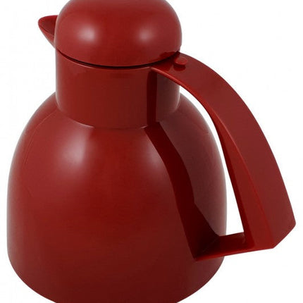 تيرموس سعة 1 لتر من Helios Day-Push - أحمر