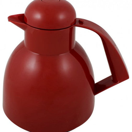 تيرموس سعة 1 لتر من Helios Day-Push - أحمر