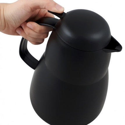 تيرموس سعة 1 لتر من Helios Zeo - أسود