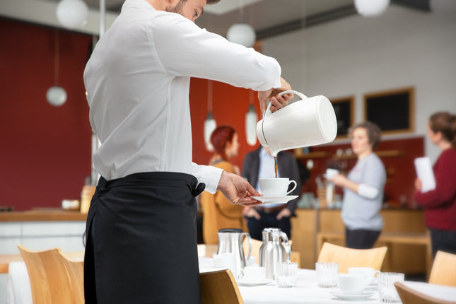 تيرموس سعة 1 لتر من Helios Servitherm - أبيض