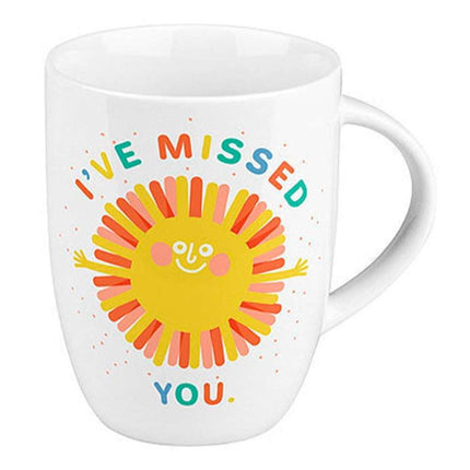 كوب سعة 380 مل من Konitz I've Missed You - أبيض