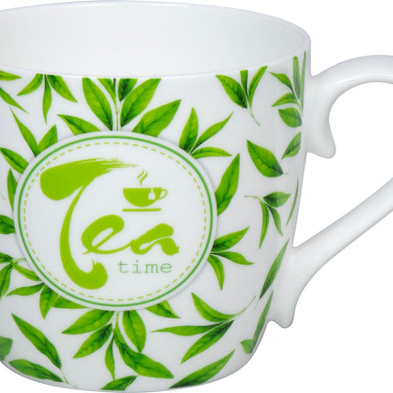 كوب قهوة 425 مل من Konitz - أبيض وأخضر