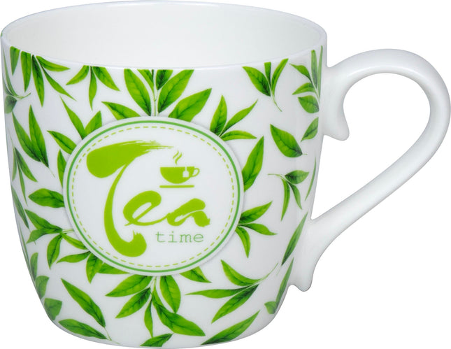 كوب قهوة 425 مل من Konitz - أبيض وأخضر