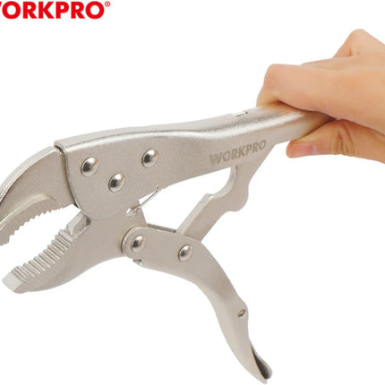 كماشة قفل ذات فك منحني WORKPRO  مقاس 10 انش  (250 مم)