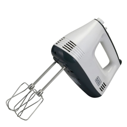 خلاط يدوي كهربائي بقوة 300 واط للكيك والعجين ماركة Black & Decker