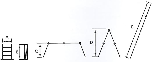 سلم فيرتون متعدد الأستخدامات 3.6 م