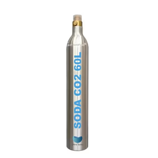 أسطوانة غاز CO2 للمياه الغازية سعة 60 لتر لماكينة UltraSoda
