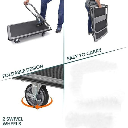 عرباية مسطحة 130 كيلو قياس 73*47 سم من كراون CTC-A150