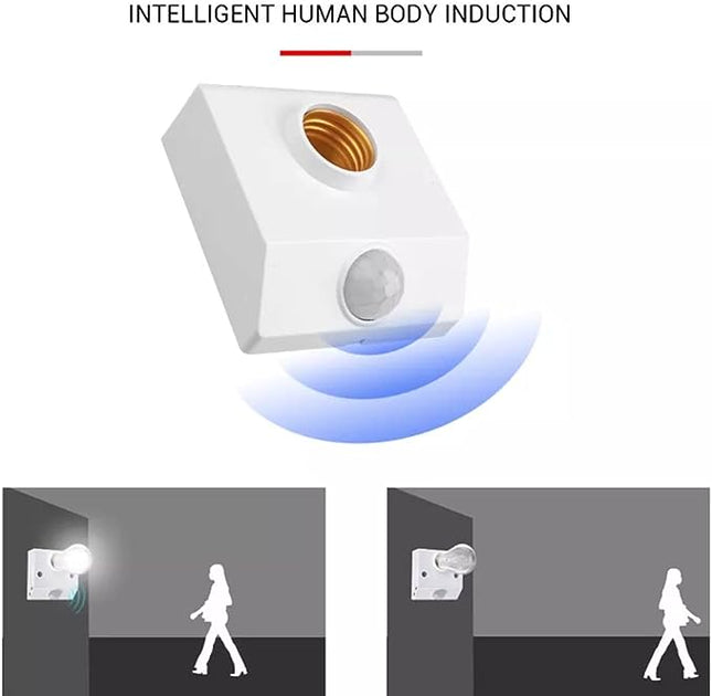 حامل المصباح مع مستشعر حركة
